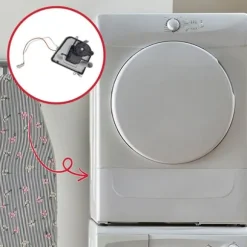 Pumphållare - HEMUTRUSTNING - 480112101635 - Kompatibel med BAUKNECHT, IGNIS, INDESIT - Torktumlare