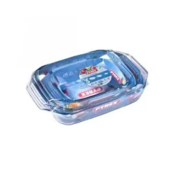 Pyrex - Pyrex Ugnsbakningsset genomskinligt borosilikatglas (3 st)
