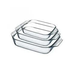 Pyrex - Pyrex Ugnsbakningsset genomskinligt borosilikatglas (3 st)