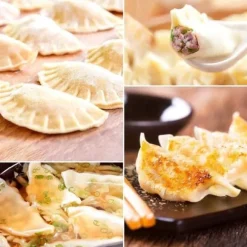 Raviolimaskin - Set med 11 ravioliformar i rostfritt stål - Dumplingmaskin - Dumplingform - Kökstillbehör