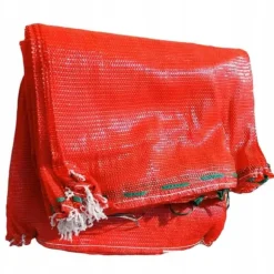 Röd raschelpåse 60x90 cm 30-35 kg 100 stycken