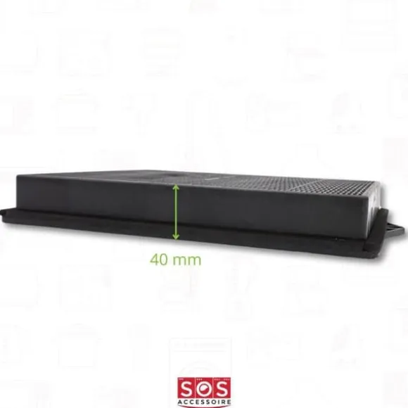 Rektangulärt kolfilter typ 160 (DKF41) (individuellt) för Hood A