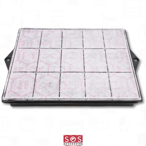 Rektangulärt kolfilter typ 160 (DKF41) (individuellt) för Hood A