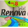 Renova Ole Toalettpapper! Ekologisk 25,7m 2-lager 220 ark 4 rullar