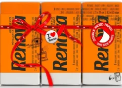 Renova Röda etiketter orangea näsdukar 6x9 st