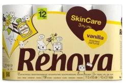 Renova Skin Care Vanilla 12R Toalettpapper