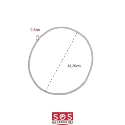 Reparationsset för pumpskålstätning - SOS Accessoire - Diskmaskin - Kompatibel med BOSCH, GAGGENAU, NEFF