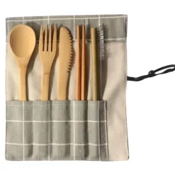 Resebestick, 7 Delar - Grå