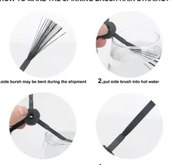 Reservdelssats med filter för ILIFE V3 V3S V5 V5s robotdammsugare