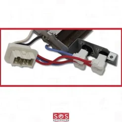 Resistance 2000W (144063-29109) - Torktumlare - BEKO, FAR, ALTUS, BLUESKY, COLDIS, DOMEOS, LISTO (13574)