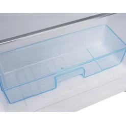 Retro-Kylskåp, Dubbeldörr, 72L kyl, 21L frys, 120 kWh/år, LED-ljus, Flera färger, Energieklass E