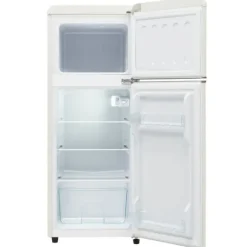 Retro-Kylskåp, Kombinerad kyl och frys, 105.5 cm, 92L, 28L frys, 116 kWh/år
