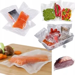 Räfflade påsar för vakuumförslutare 15x20cm 50 st