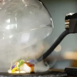 Rökmatklocka - LACOR - Svart - 21x21x15 cm - 500g - Träflis