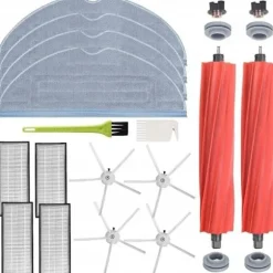Roborock S7 S7 MaxV Ultra 11-i-1 Reservdelar – HEPA Filter + Sonic Mop | Tvättbara | Ersättningsdel för S7 S7 MaxV