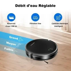 Robotdammsugare - LIECTROUX - L200 - Vatten- och dammsugning - Autonomi 120 min - Anslut IoT