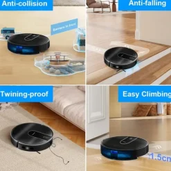 Robotdammsugare - Liectroux - N7S-U - Gyroskopnavigation - Batteri 4400mAh - Fuktig/Torr rengöring