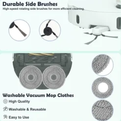 Robotdammsugare Tillbehörssats för Dreame X50/L50/L40/MOVA-serien