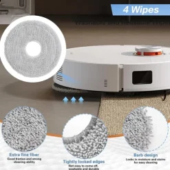 Robotdammsugare Tillbehörskit för Xiaomi X20 Pro/X20 Max