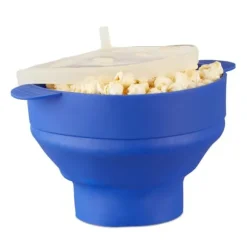 Robust popcornmaskin i silikon för mikrovågsugn