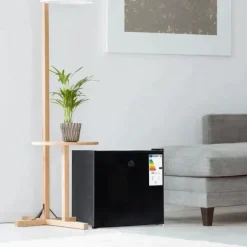 Rootz Minifrys - 35 L frysbox - Minikylskåp - Minikyl - 5-nivå temperaturkontroll - Stål, plast - Svart - 47W x 44,2D x 48,8H cm