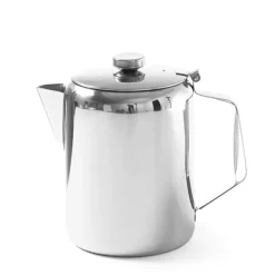 Rostfri tekanna kanna med lock för kaffe te 0,2L - Hendi 453001