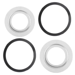 Rostfritt stål 180 mm till 114 mm diskho Adapter för matavfallskvarn Tillbehör Delar