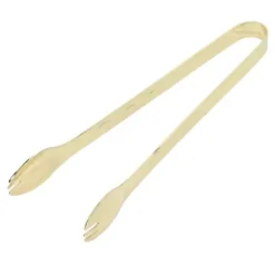 rostfritt stål istång livsmedelskvalitet förhindrar att den glider sockermat kökspincett för hushållsmat förgylld