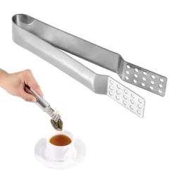 Rostfritt Stål Köksklämma Tång Tepåse Tång Matklämma Matlagningsverktyg