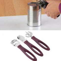 Rostfritt stål konservöppnare manuell burköppnare för restaurang hemmacamping