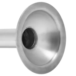 Rostfritt stål Korvfyllningsrör Manuell Köttkvarn Tillbehör Diameter 24mm