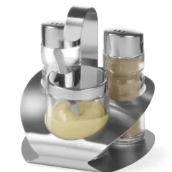 Rostfritt stål saltpeppar senapskryddset - Hendi 465332