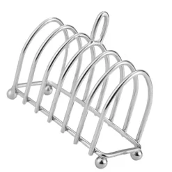 Rostfritt stål 6-skivor rostställ med handtag för kök och bageri