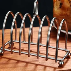 Rostfritt stål 6-skivor rostställ med handtag för kök och bageri