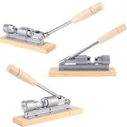 Rostfritt stål valnötsknäckare - köksredskap för enkel öppning av mutter