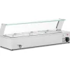 Royal Catering - Bain marie - 2,000 W - 3 GN 1/2 - Tappkran - Glasskydd