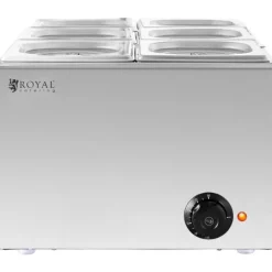 Royal Catering - Bain marie - 640 W - 6 x GN 1/6