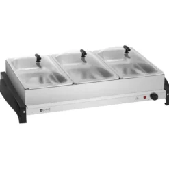 Royal Catering - Buffévärmare - 3 x 2 Liter - 400 W