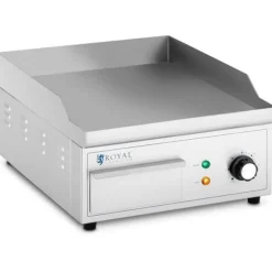 Royal Catering - Elektriskt stekbord - 350 x 380 mm - Slät - 2,000 W