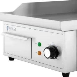 Royal Catering - Elektriskt stekbord - 350 x 380 mm - Slät - 2,000 W