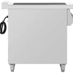 Royal Catering - Induktionsplatta - 8500 W - 2 kokytor - 260 °C - Förvaringsutrymme