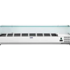 Royal Catering - Kylränna - 160 x 33 cm - Glasöverbyggnad