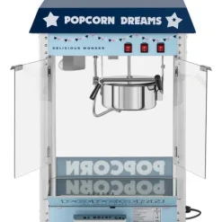 Royal Catering - Popcornmaskin - Blå