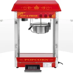 Royal Catering - Popcornmaskin - Retrodesign - Röd