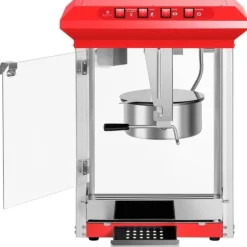 Royal Catering - Popcornmaskin röd - 8 oz