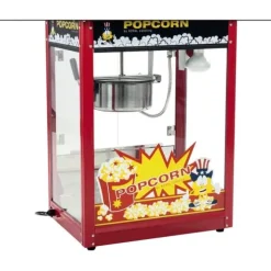 Royal Catering - Popcornmaskin - Svart tak