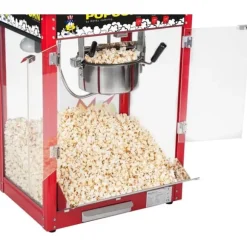 Royal Catering - Popcornmaskin - Svart tak