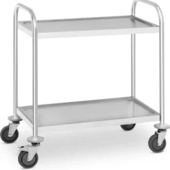 Royal Catering - Serveringsvagn - 2 hyllplan - 150 kg