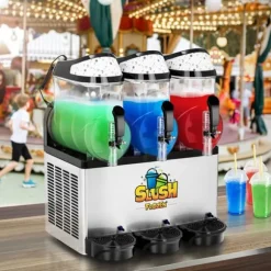 Royal Catering - Slushmaskin - 3 x 12 l - LED