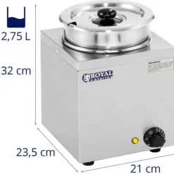 Royal Catering - Soppstation - 1 x 2,75 liter - 150 W